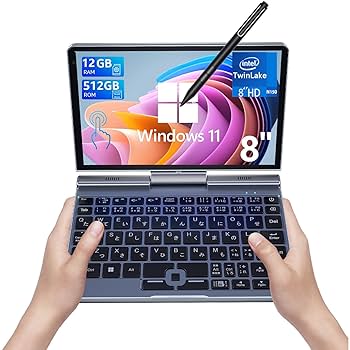Amazon.co.jp: KOOSMILE UMPC 8インチ、2in1 ノートパソコン 8